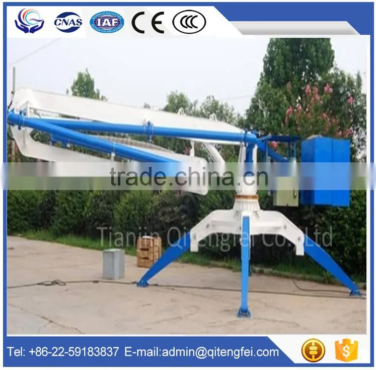 Machines engines pumps mobile concrete placing boom