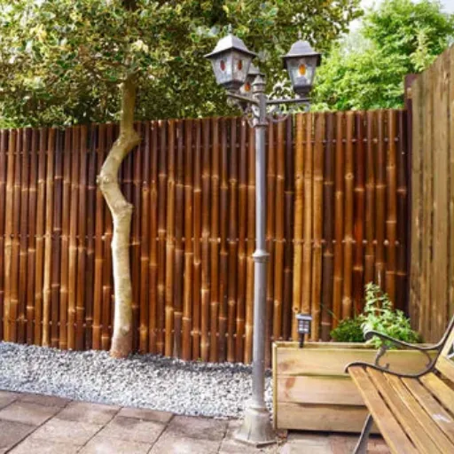bamboo fence ideas for garden