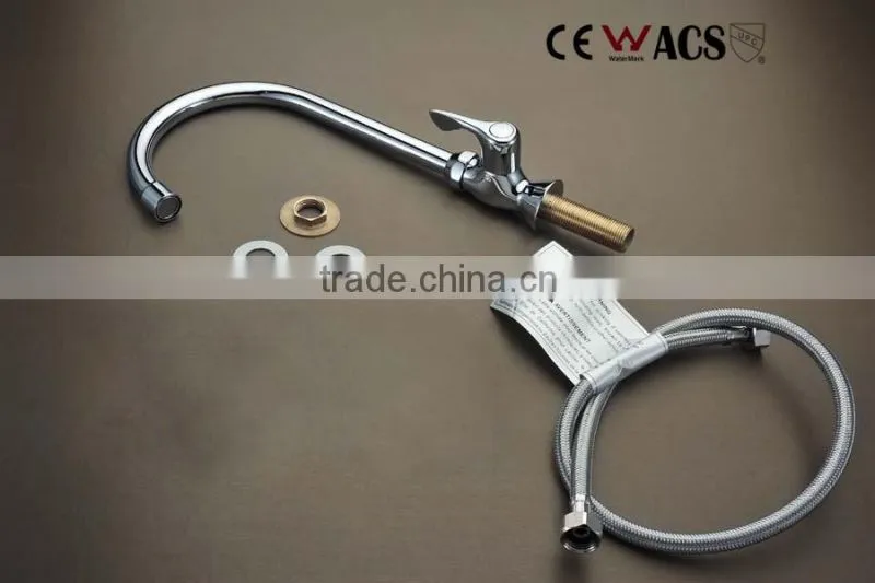 Single Handle Brass Kitchen Mixer Faucet