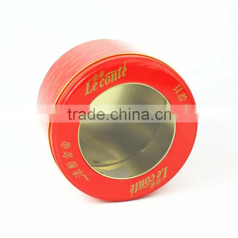 Round tea tin/Round tea tin box/Round tea tin can
