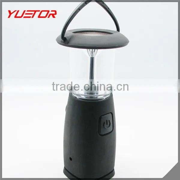 6 LED Hand-Cranking & Solar Camping Lantern