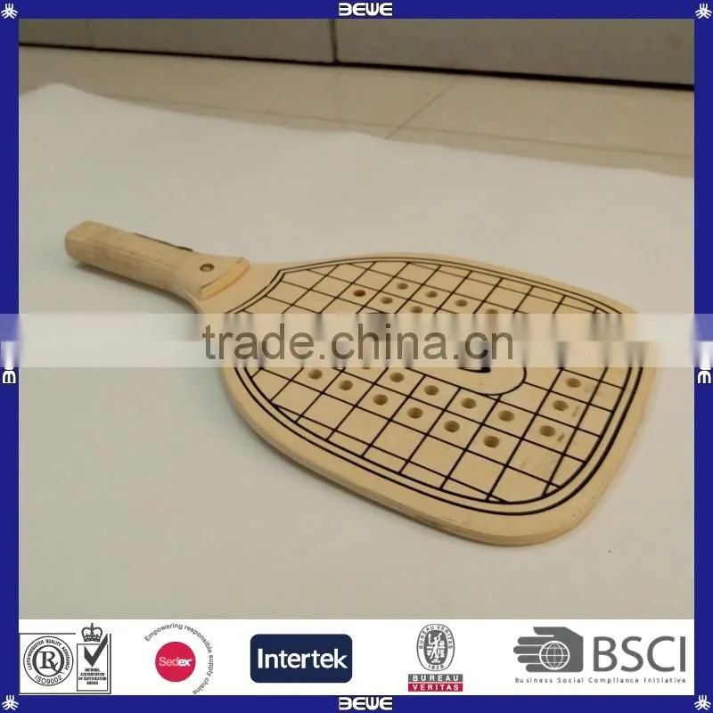 customized wooden pickeball paddle for promotion