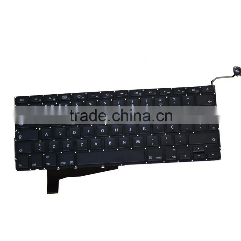 PO Portuguese Laptop keyboards Replacement 2008 For Macbook Pro 15" A1286