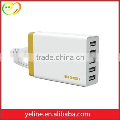 5 usb port charger with 1m line for ASUS T45/2 laser/zenfone zoom