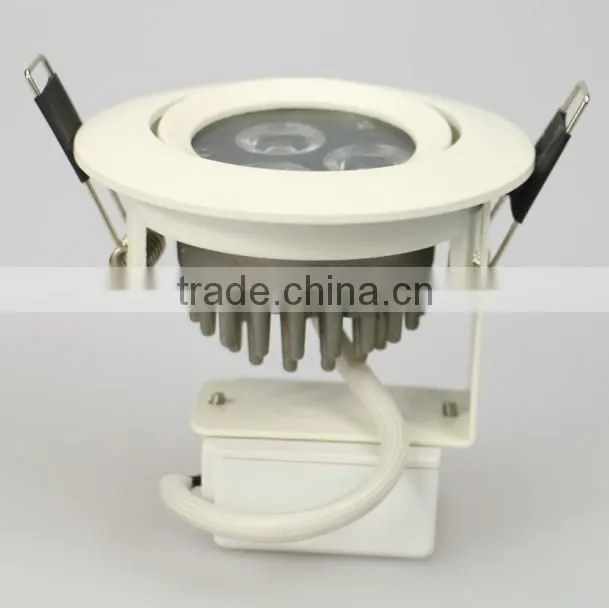 High Power 3W Recessed LED Downlight 90mm