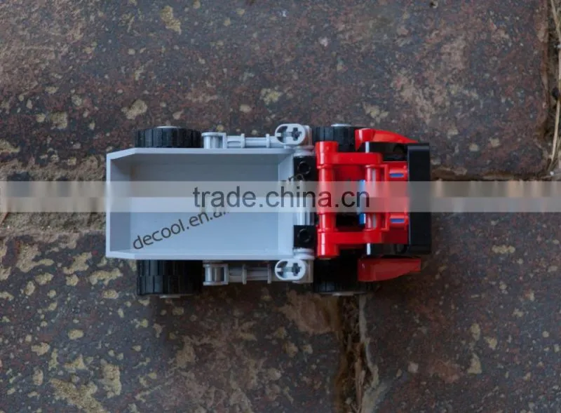Decool 3345 Transport Container Truck 119PCS model seriesBuilding Bricks Blocks Toys