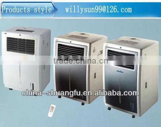 Evaprative fan cooler warmer/room cooler heater fan/room cooling fan