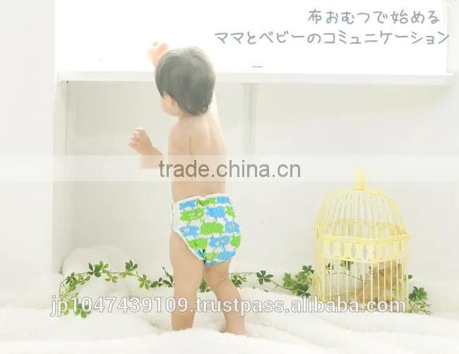 diaper manufacturer Japanese wholesale product high quality cloth nappies japan cover for newborn baby polyester 100% 2pcs set