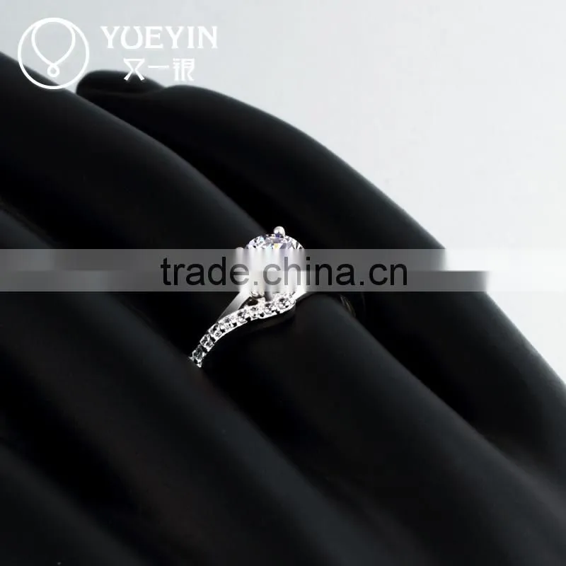 Latest design Lekani mix colour 925 sterling silver plated rings
