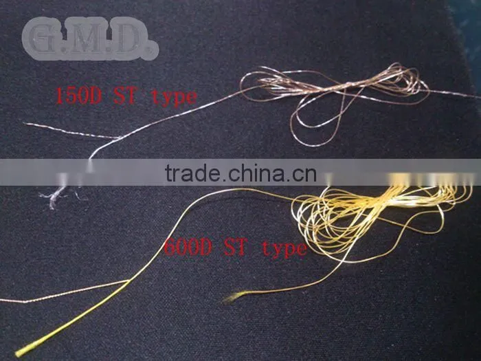 2015 promotional japanese golden metallic yarn