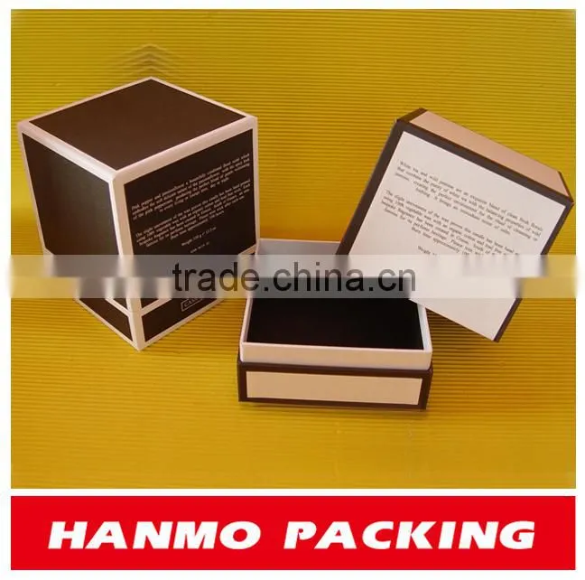 gold foil stamping night cream cosmetic packaging round tube cylinder box with cushion pad inside