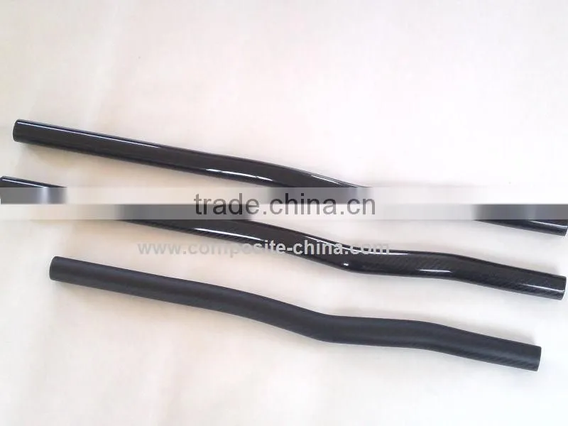 Carbon Fiber Outrigger Paddle ,3K weave Carbon Fiber Bent Kayak Paddle Shaft ,