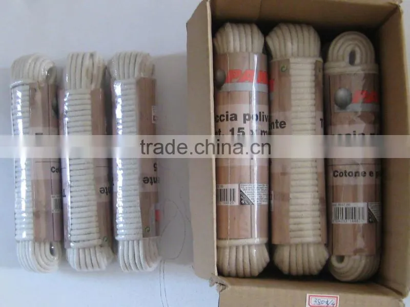outdoor cotton braided clothes line