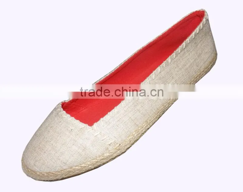 Cheap and Simple Flat Espadrille for Women