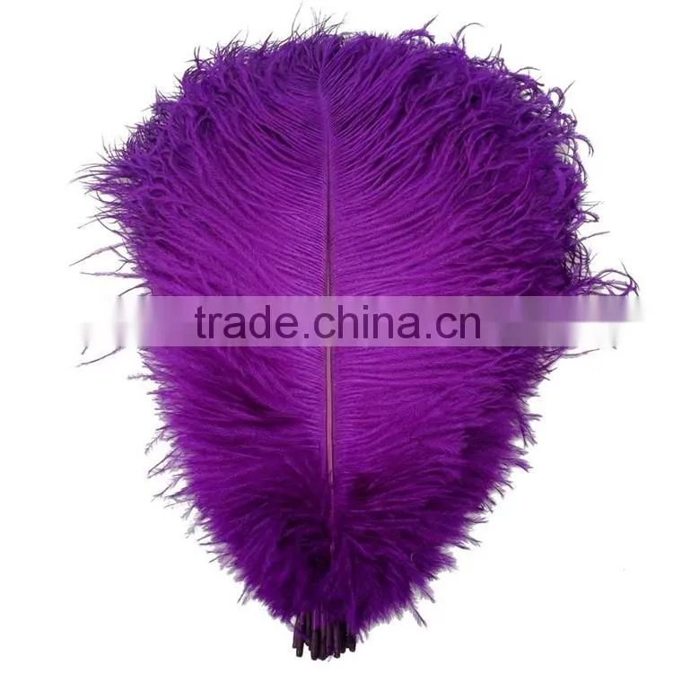 Cheaper Price Purple Ostrich Feathers, Ostrich Plumes, Dyed Feathers, Carnival Ostrich Feathers for wholesale
