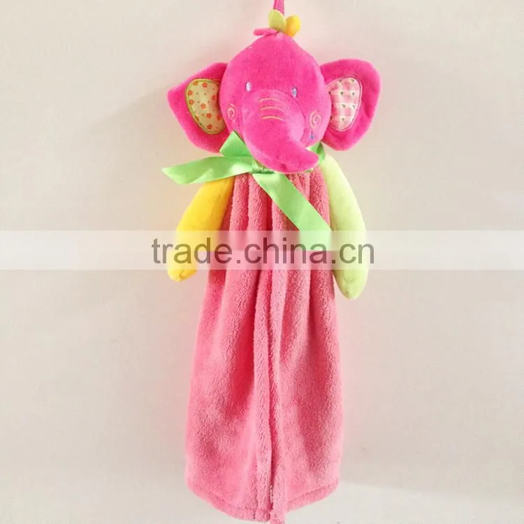 Super Soft Coral Fleece Creative Cartoon Hand Towel