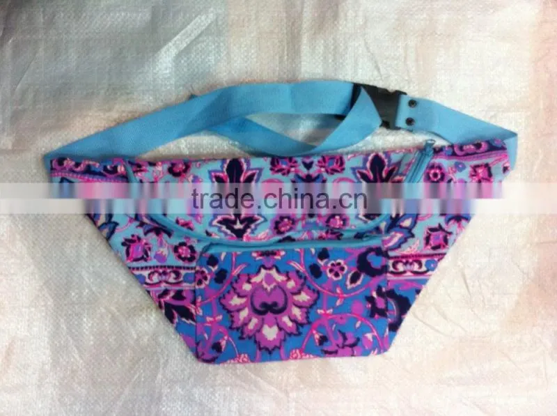 Best selling Print Neon Canvas belt bag