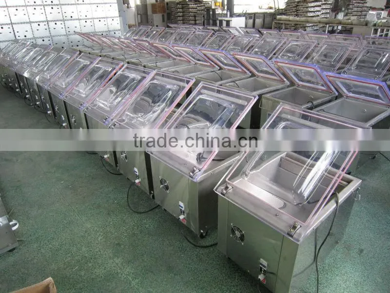 Large chamber vacuum food saver machine