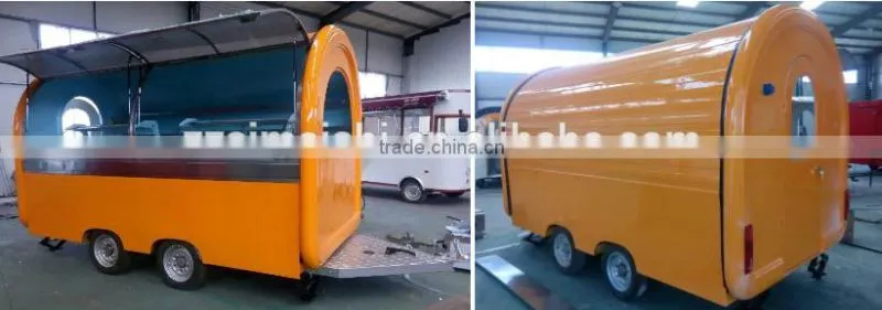 (Skype/Wechat: hnlily07) Australian Standard Food Trailer Mobile Food Cart