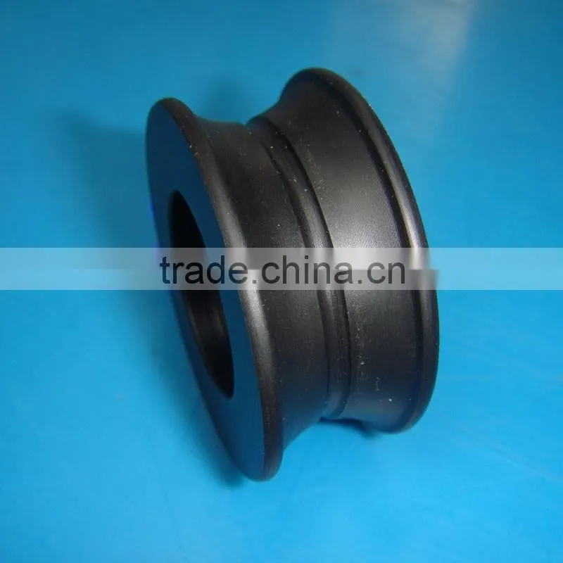 High impact and notch impact strength plastic pulley nylon pulley