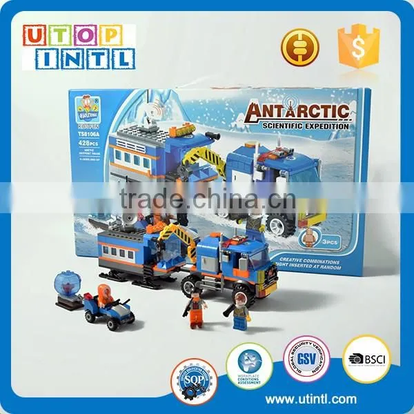 Hot Selling figure block toys plastic cube building block puzzle new design