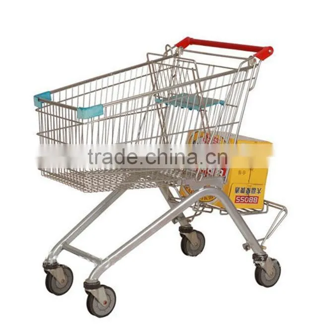 Best Selling Metal used shopping carts sale