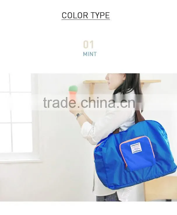 Portable shopping bag for travel