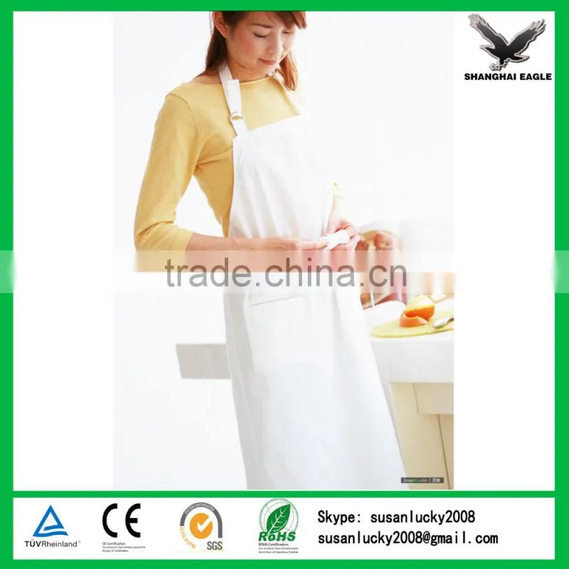 Promotion cooking apron, custom kids/adult apron, multifunction BBQ cotton apron