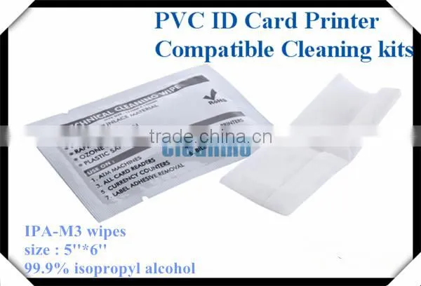 99.9% isopropyl alcohol cleaning wipes technical 5''*6'' for print head