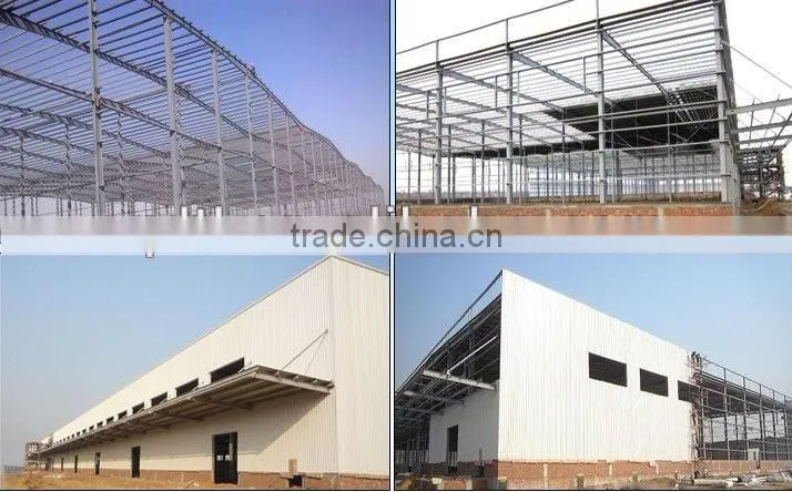 Good construction design light steel prefabricated workshop