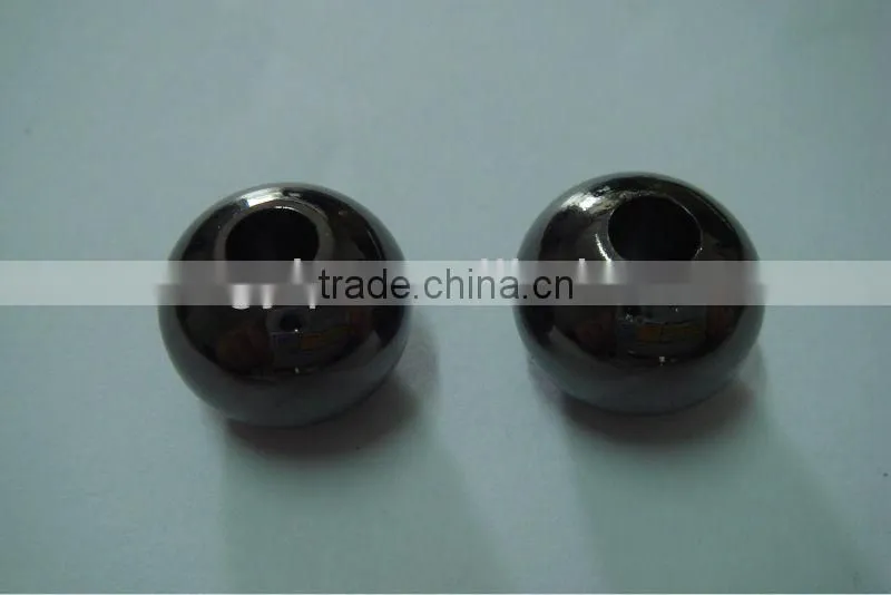 12mm*15mm decorative shiny rope bell stopper