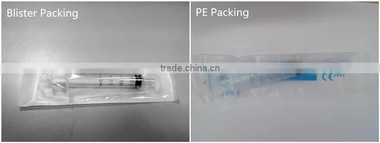 Medical syringe sterilization packaging