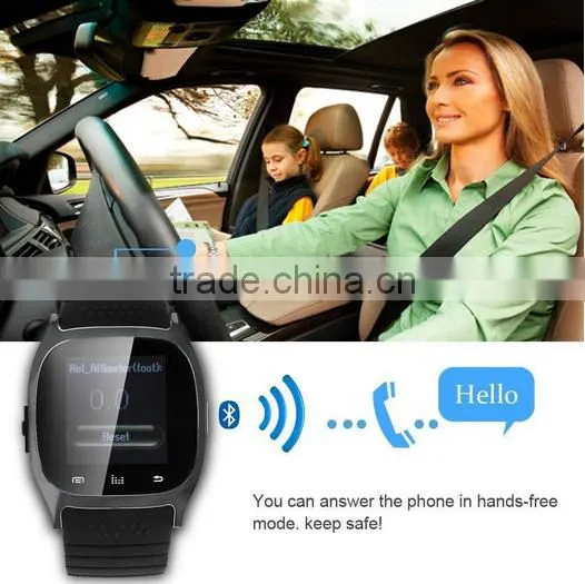 Luxury waterproof smart watch,android smart watch phone with BT Dial