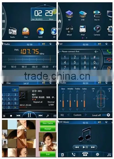 Special Car DVD for VW With Bluetooth,GPS,CD Player,Ipod