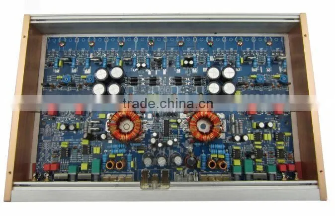 4 channel extreme power amplifier in aluminum alloy professional