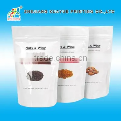 Customized New Durable Stand Zipper Pouch for Nuts -- Alibaba Best Selling!