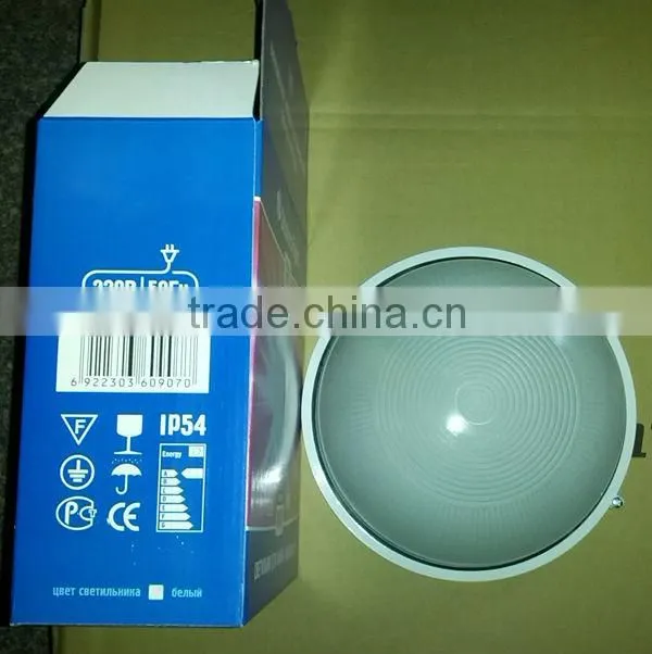 Factory sale e27 bulkhead lamp 60w