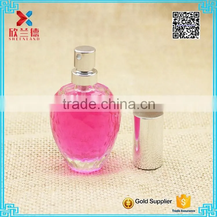 33mL glass perfume bottle with pump sprayer