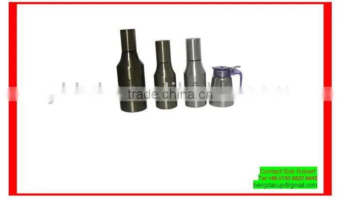 Super quality beautiful massage oil stainless steel bottle