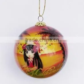 glass ornaments ball for christmas decoration