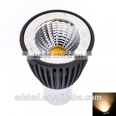 LED spotlight GU10 5W COB led spot Warm White Aluminum Alloy led spotlight