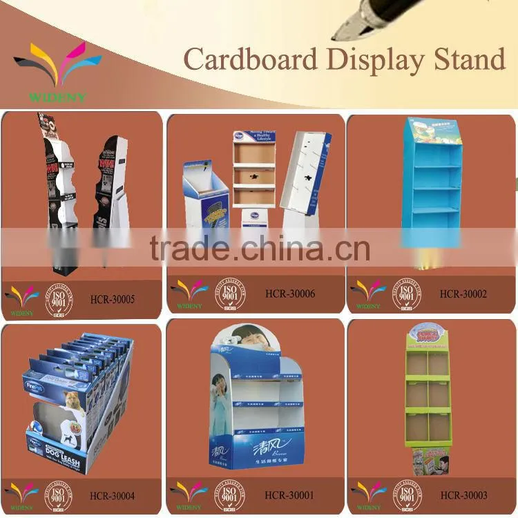 Hot Sale Fancy Customized Cardboard Display/Paper Display Stand