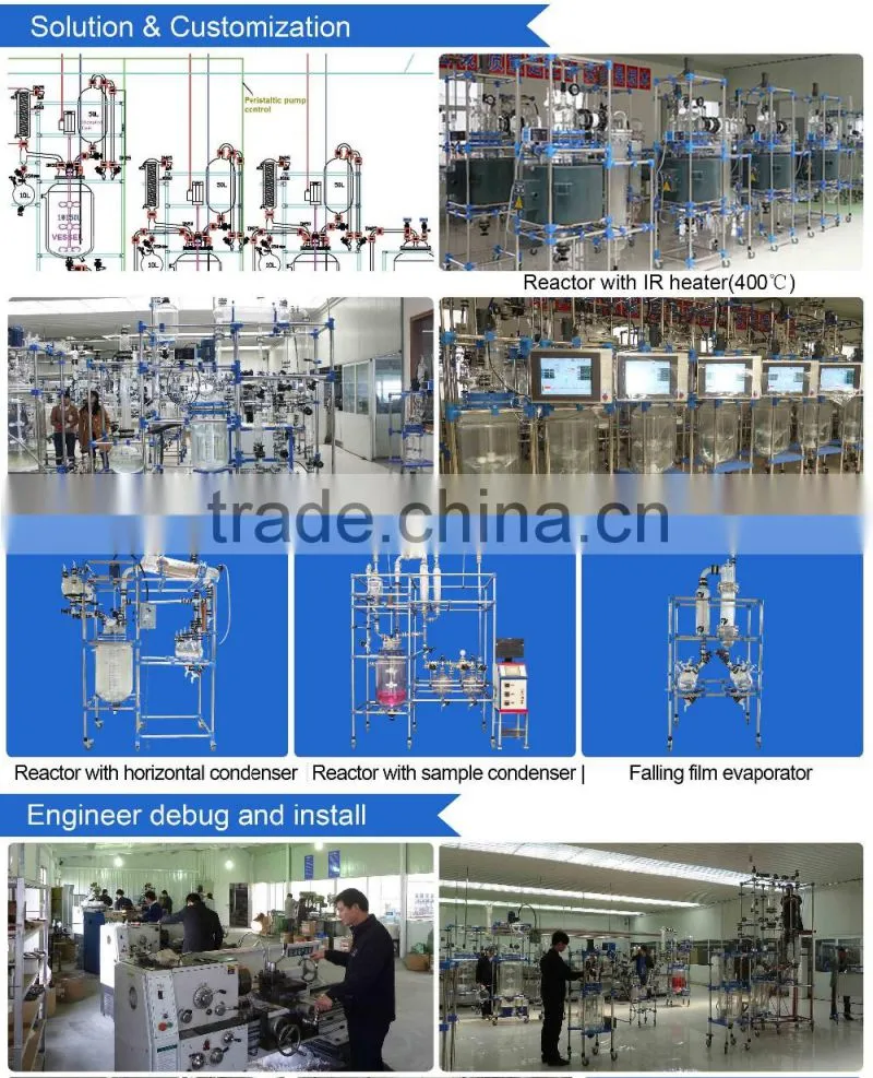 Vacuum Distillation Wiped Film Evaporator PWF70-4