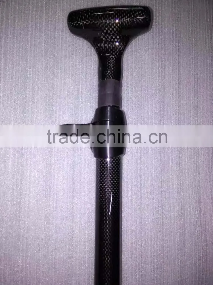 3 parts adjustable full carbon fiber sup paddle stand up paddle