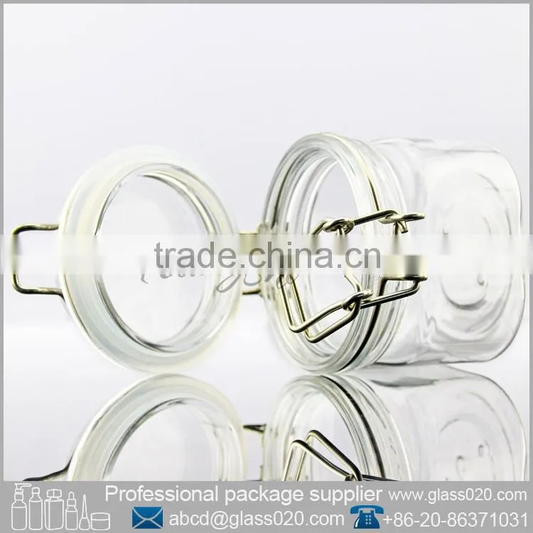 facial mask cosmetic jars with airtight filp cap