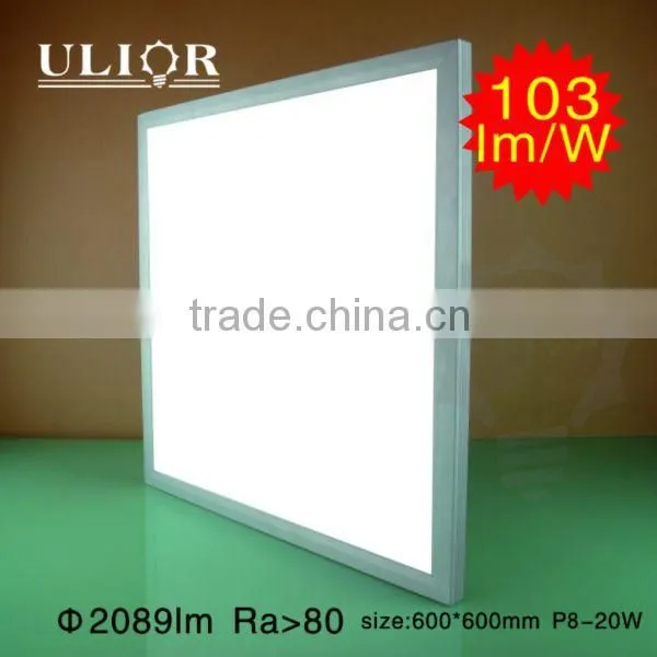 P8-169 CE RoHS FCC ultra-thin Design led ceiling panel with internal driver