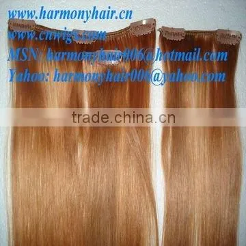 BEST QUALITY human clip hair extension, more style available