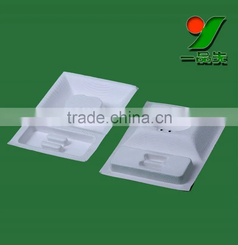 100% Biodegradable Pulp Packaging for Jewelry, Insert Tray for Jewellery Sugarcane Bagasse Packaging Boxes