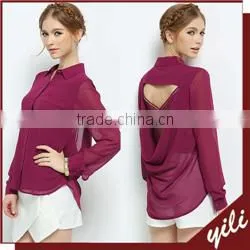 2015 new fashion ladys knitted fabric back zipper blue mini skirt