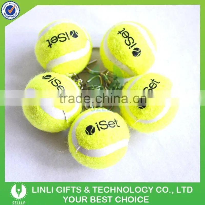 Giveaways Fuzzy Tennis Ball Key Chain
